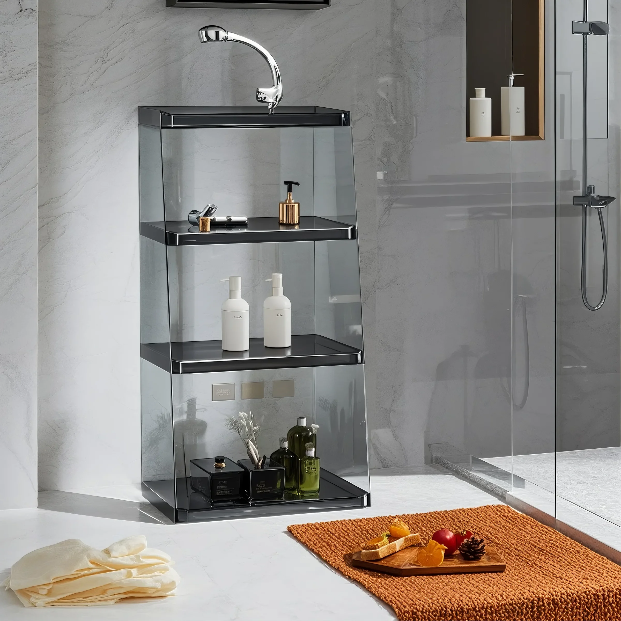 TRANSLUMEN Acrylic Storage Rack Collection