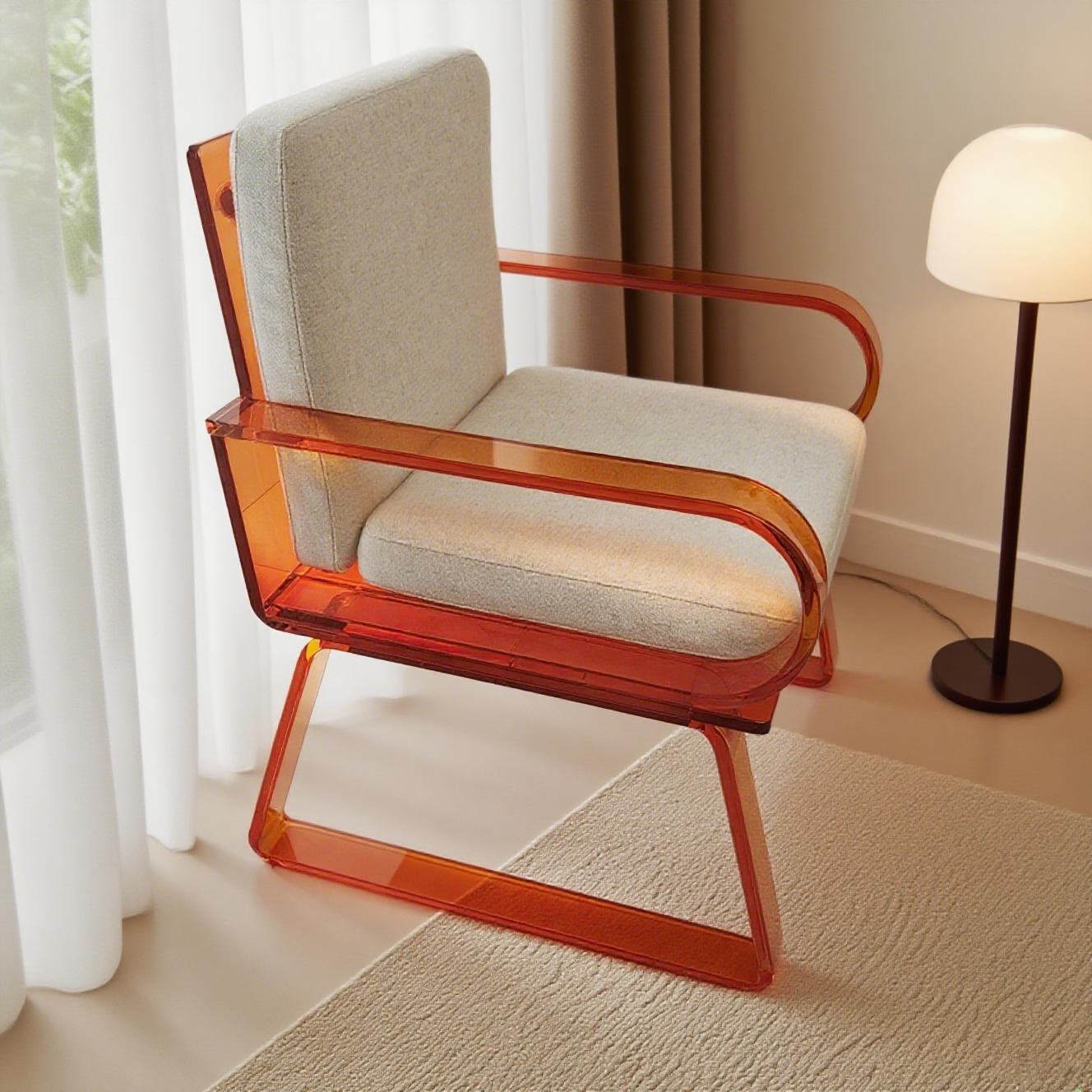 Reverie Rest Acrylic Chair