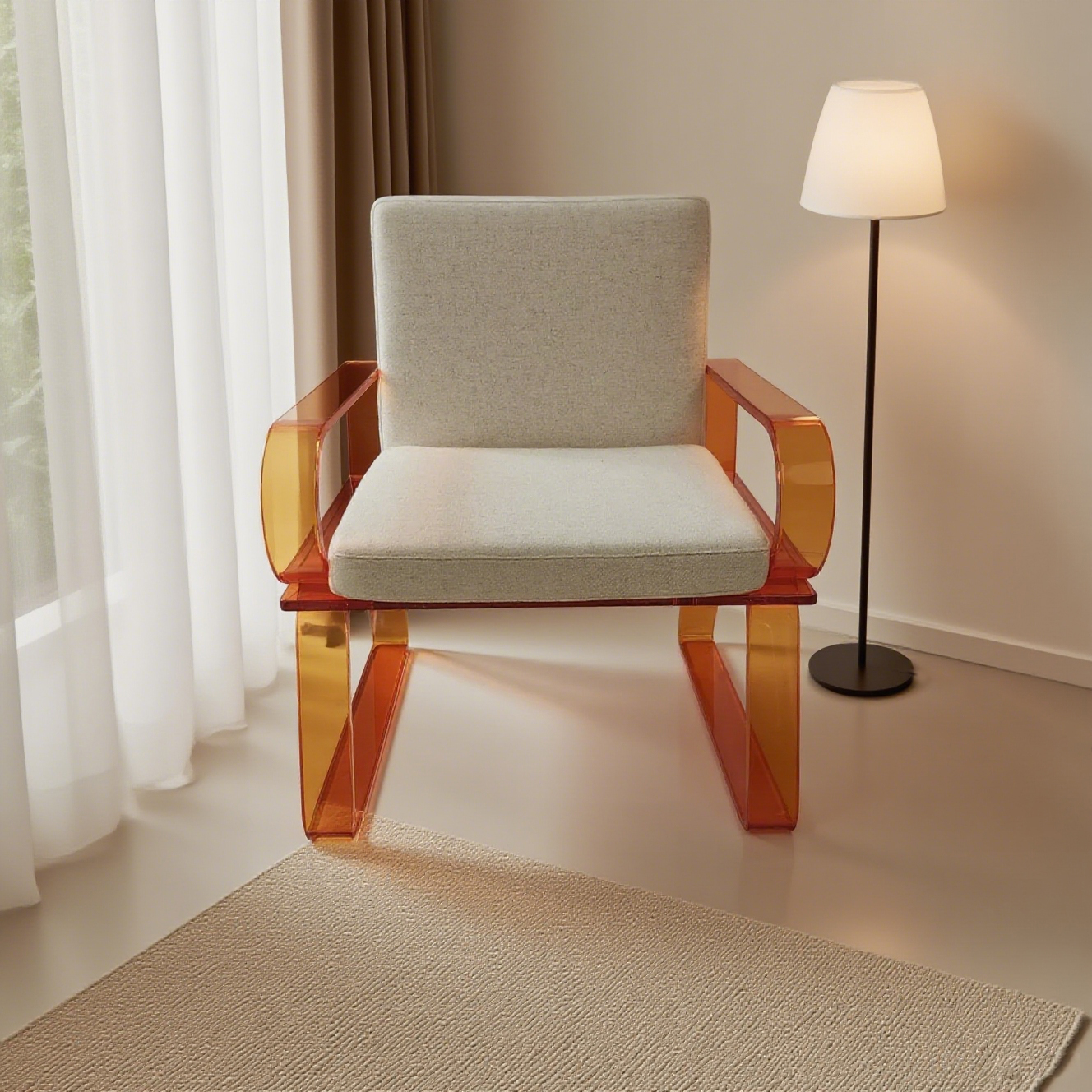 Reverie Rest Acrylic Chair