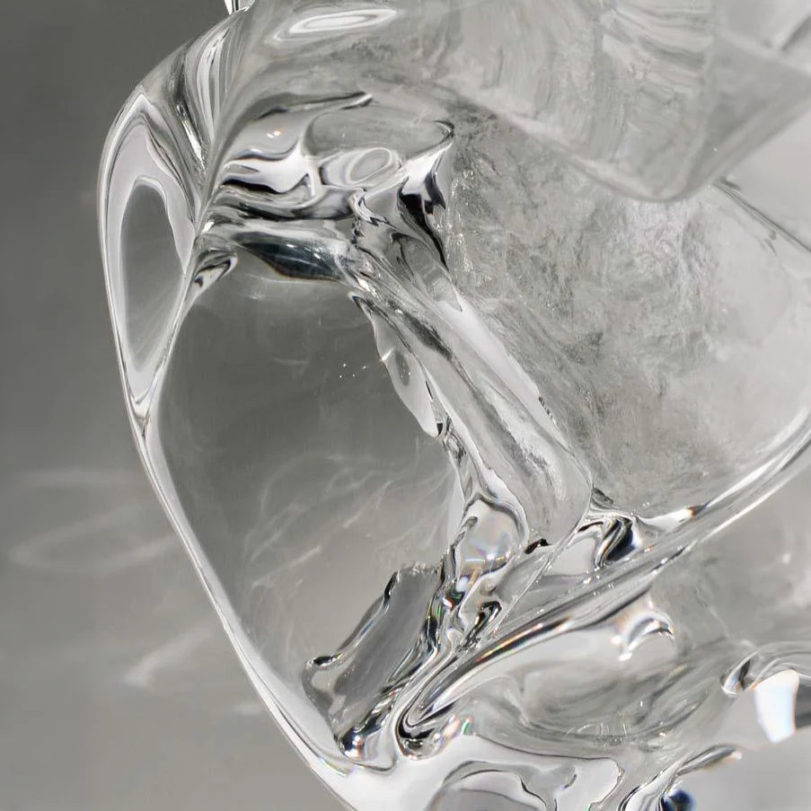 Feather Sprite Transparent Vase Ornament
