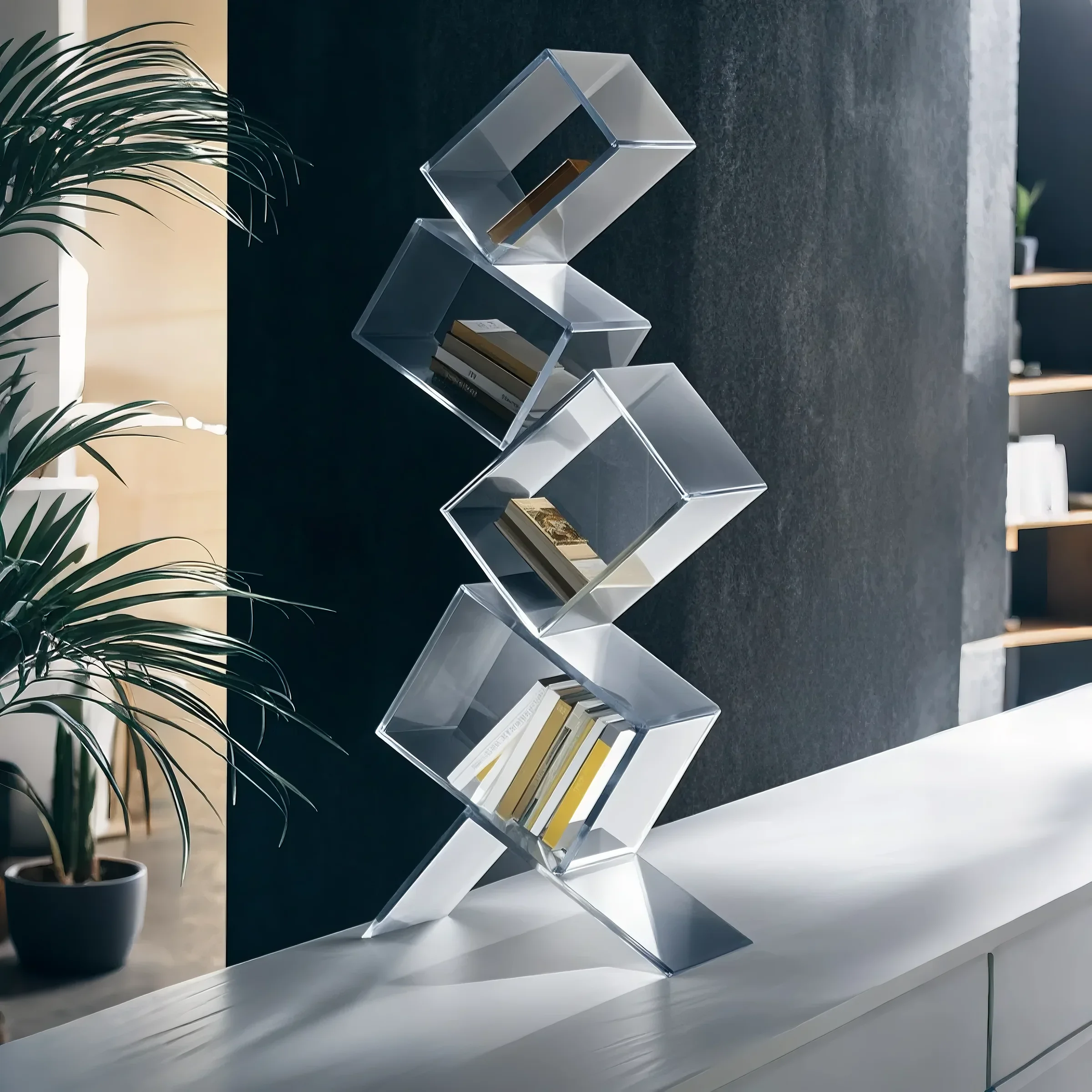 TWISTORA Acrylic Book Tower Collection