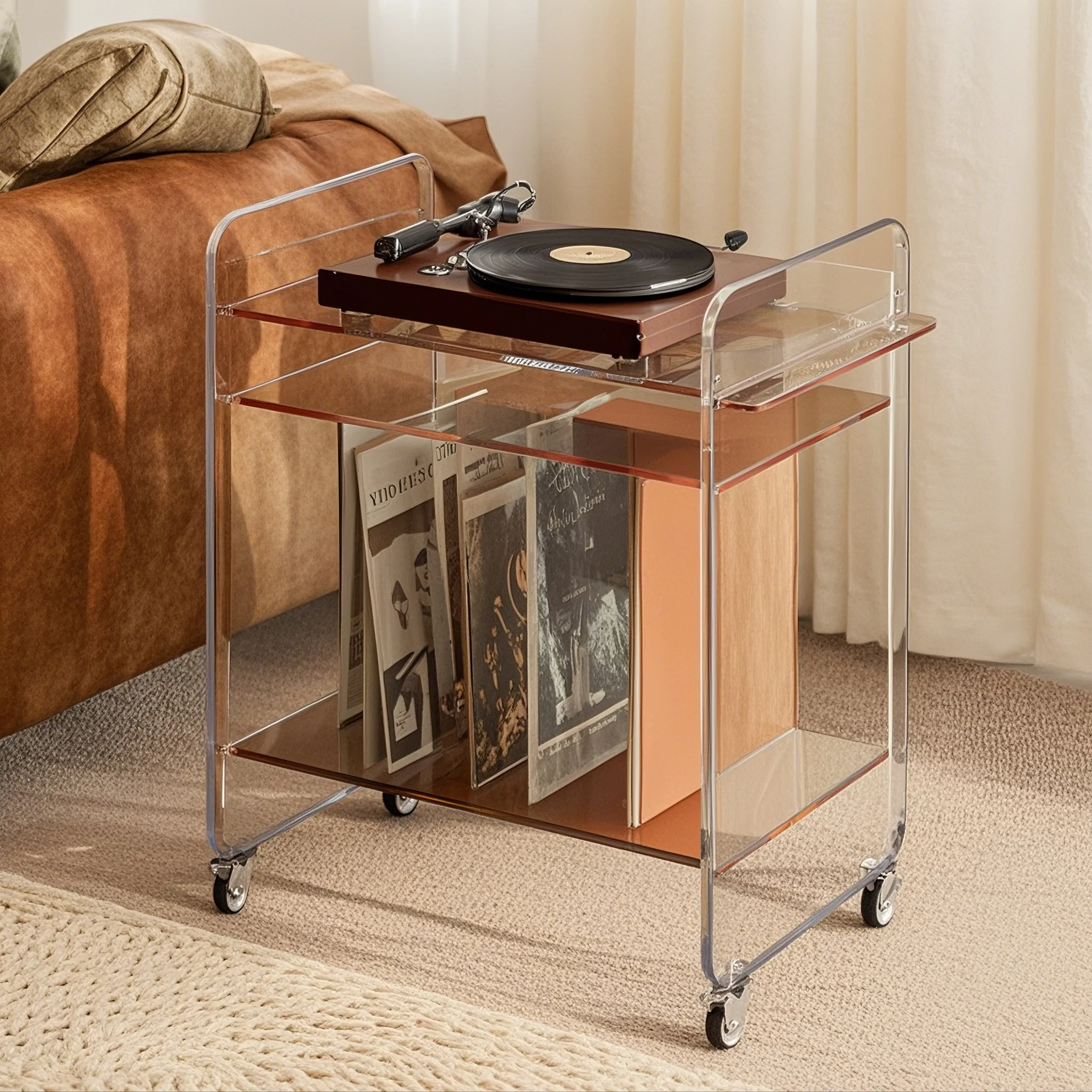 ROLLGLOW Acrylic Utility Cart Collection