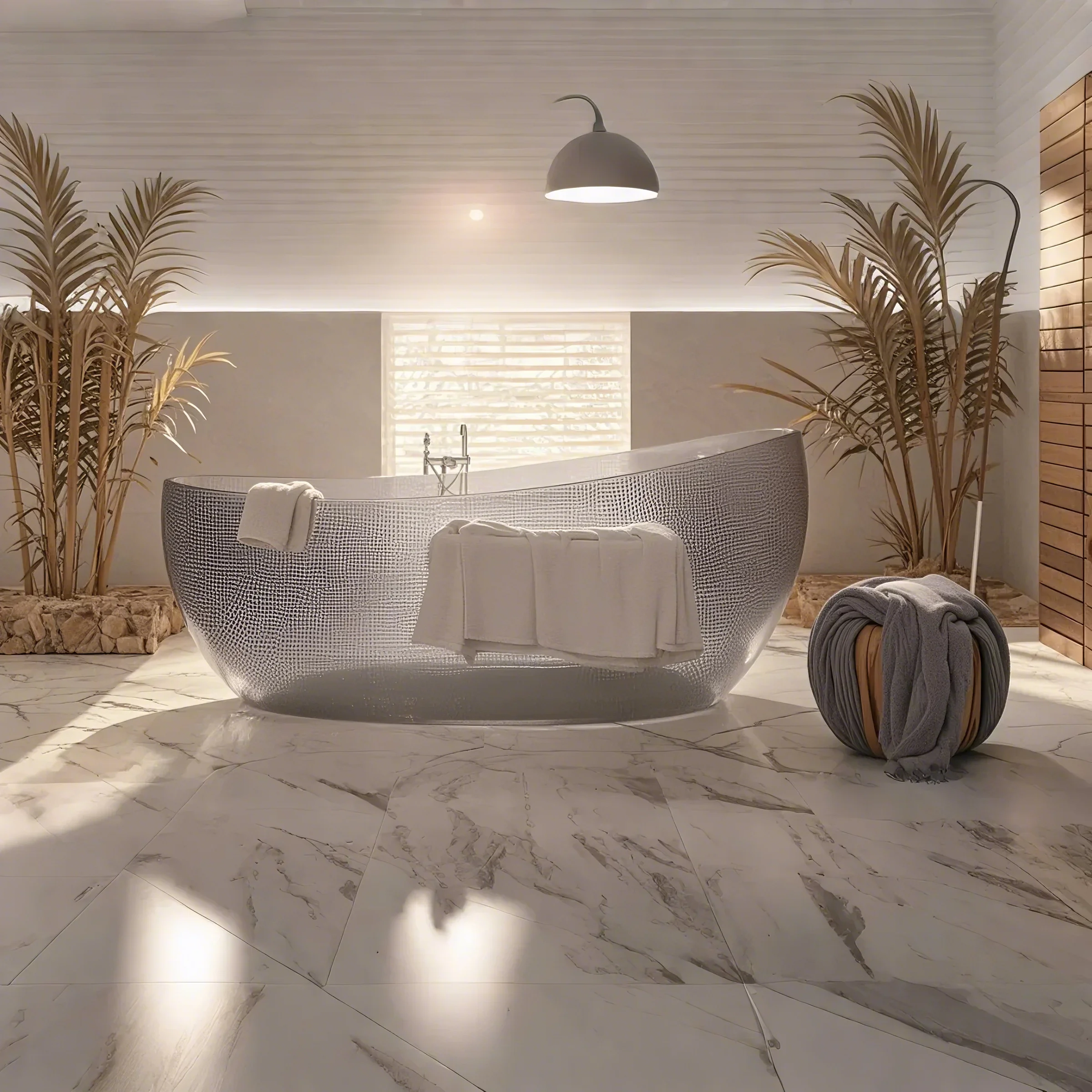 AQUALUX Mesh Serenity Bathtub Collection