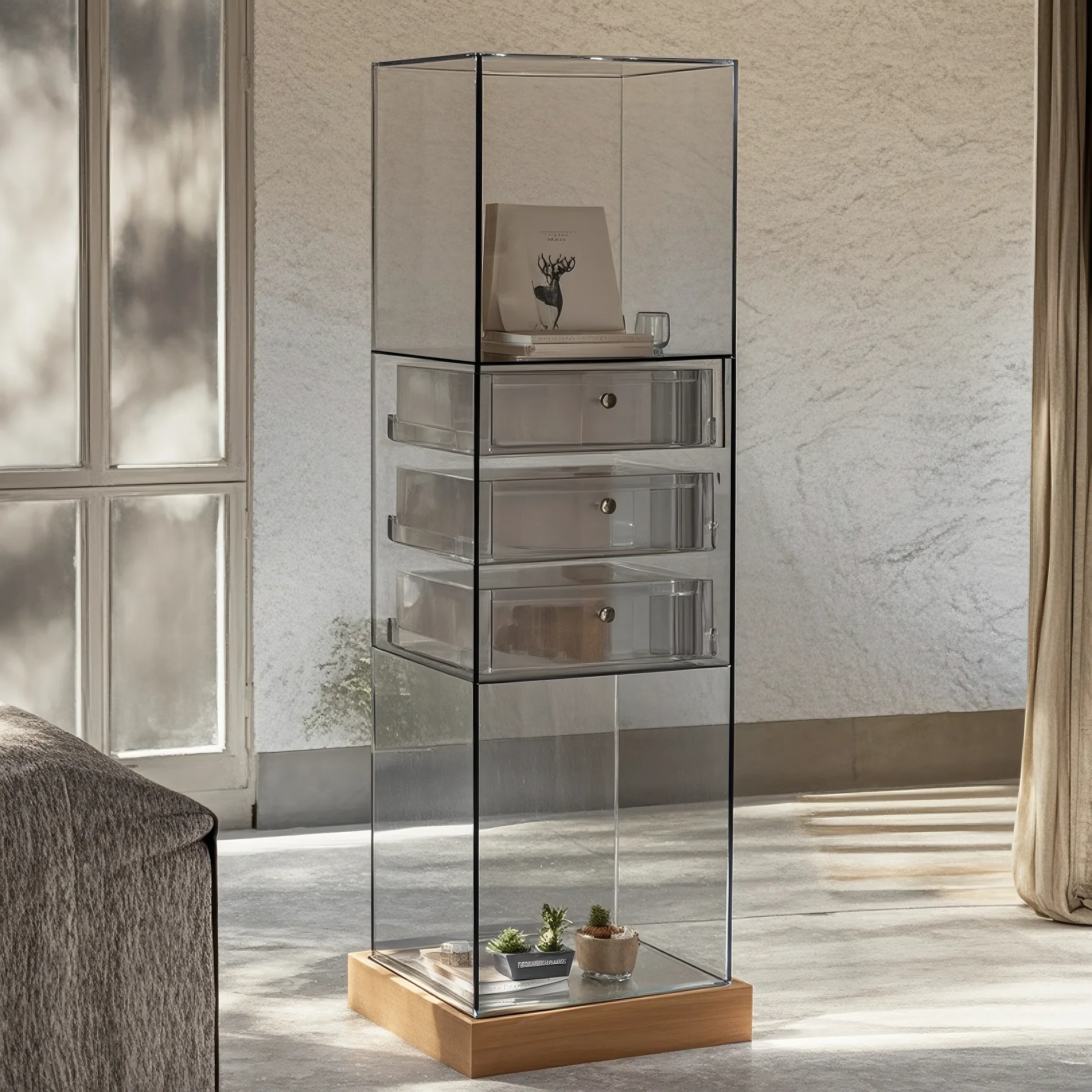LUMINOVA Acrylic Drawer Tower Collection