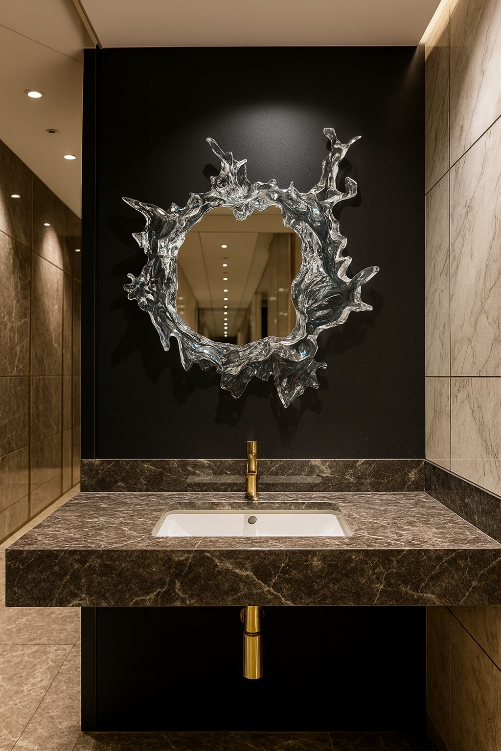 Whirlpool of Lllusions Acrylic Mirror