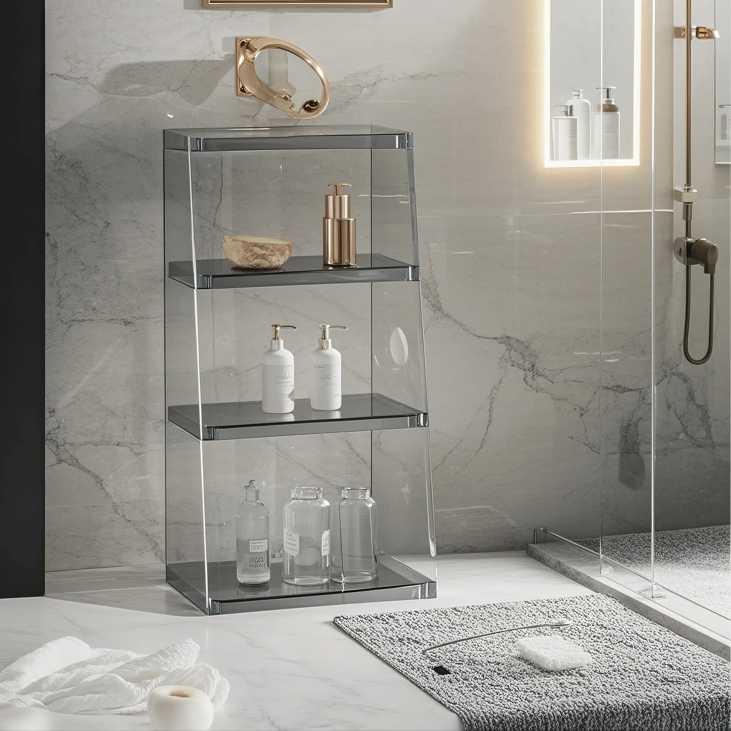 TRANSLUMEN Acrylic Storage Rack Collection