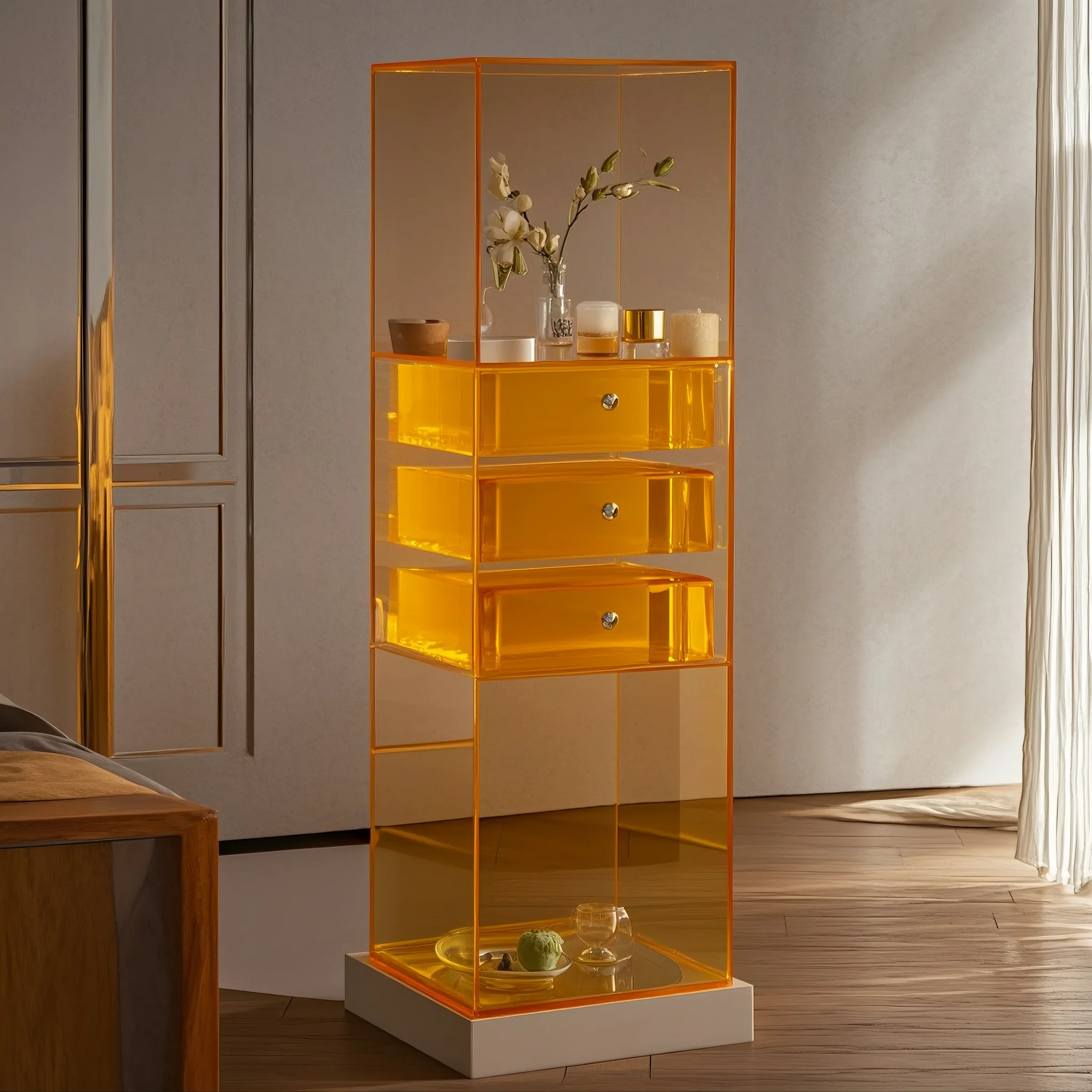 LUMINOVA Acrylic Drawer Tower Collection