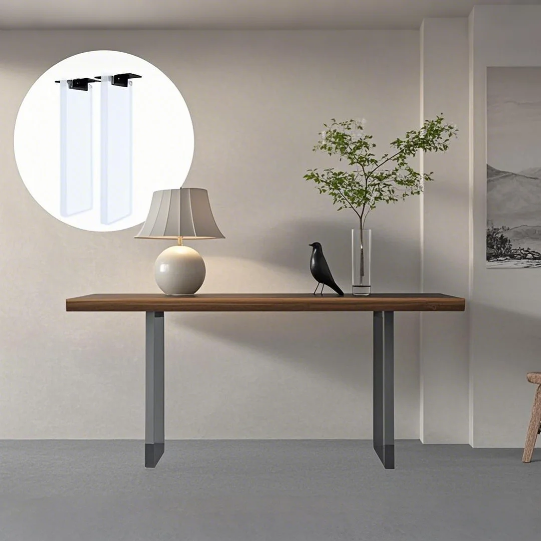 LUCIDLEG Acrylic Table Leg Collection