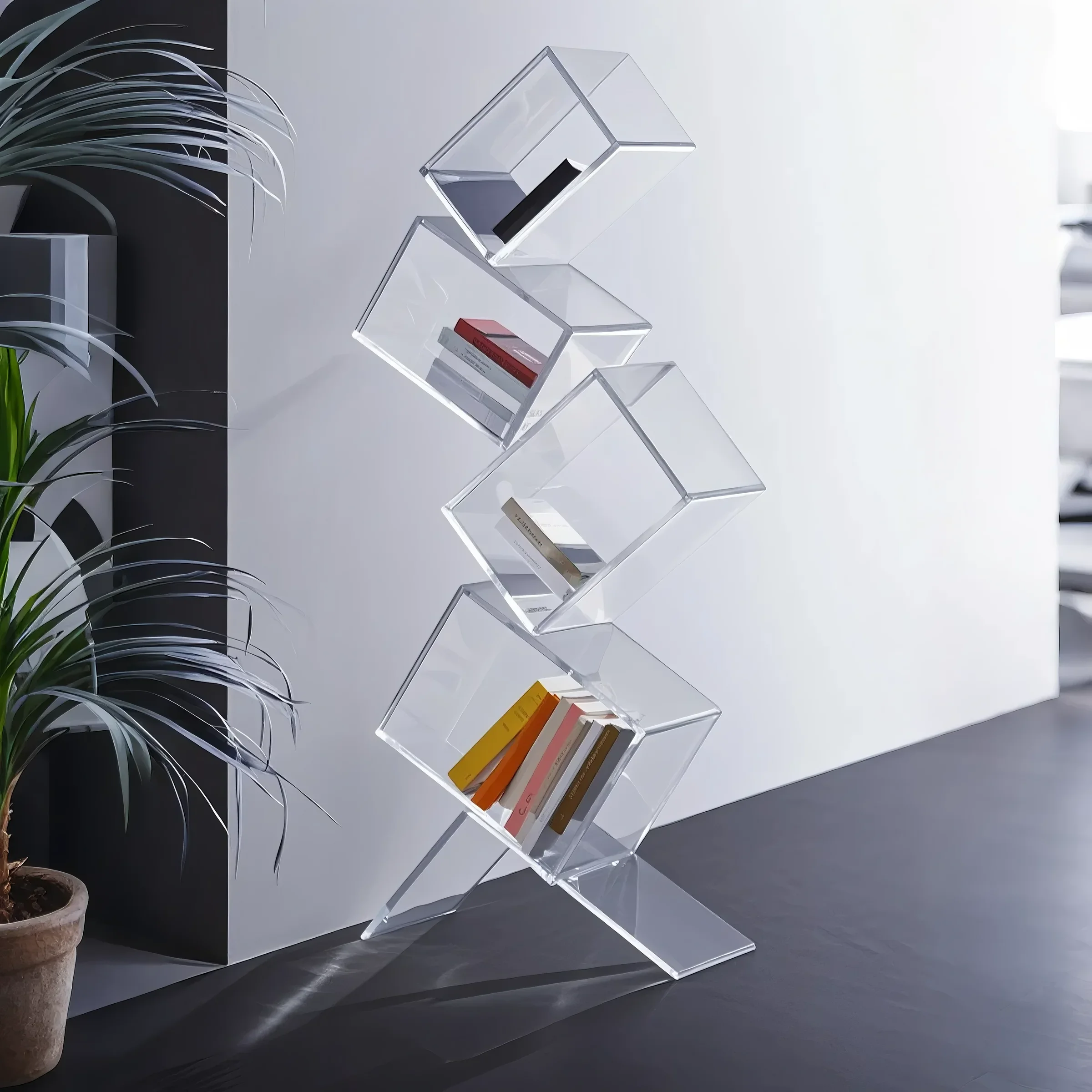 TWISTORA Acrylic Book Tower Collection