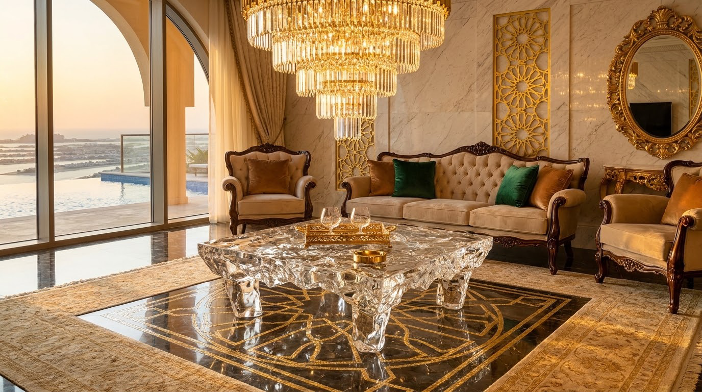 How to Integrate Synthetic Crystal Furniture into High-End Residential Design Systems