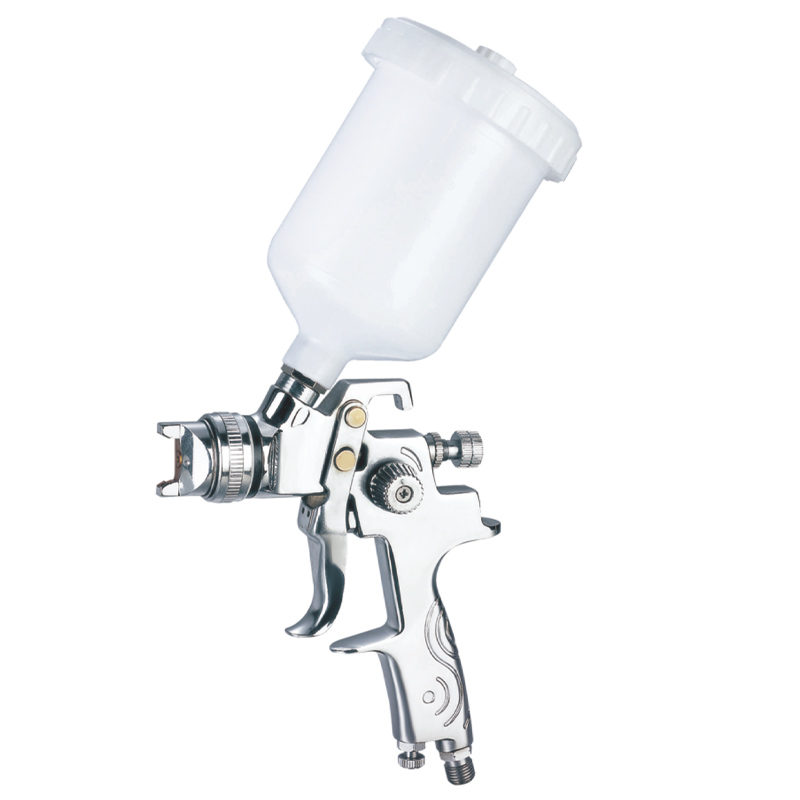 AS1009+SK350 LVLP Spray Gun Kit - Dual Nozzle with Regulator