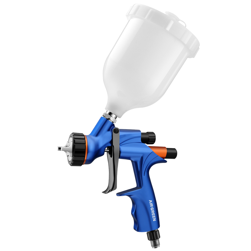 Pneumatic Gravity‑Feed Spray Gun – Air Spray LVLP / Air‑Powered Paint Gun for Auto, Furniture & DIY Projects