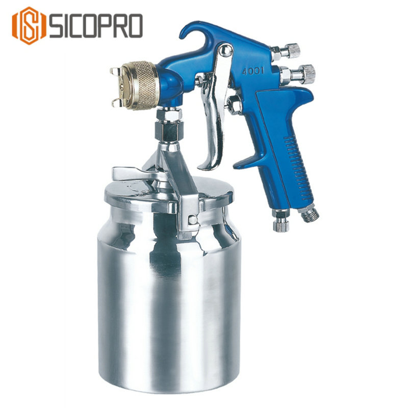 SICOPRO 4001 Professional Suction Feed Spray Gun with Aluminum Cup