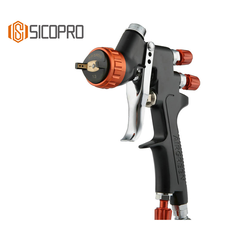SICOPRO 791 HVLP High Efficiency Spray Gun with 1.3mm Nozzle – Automotive & Industrial Use