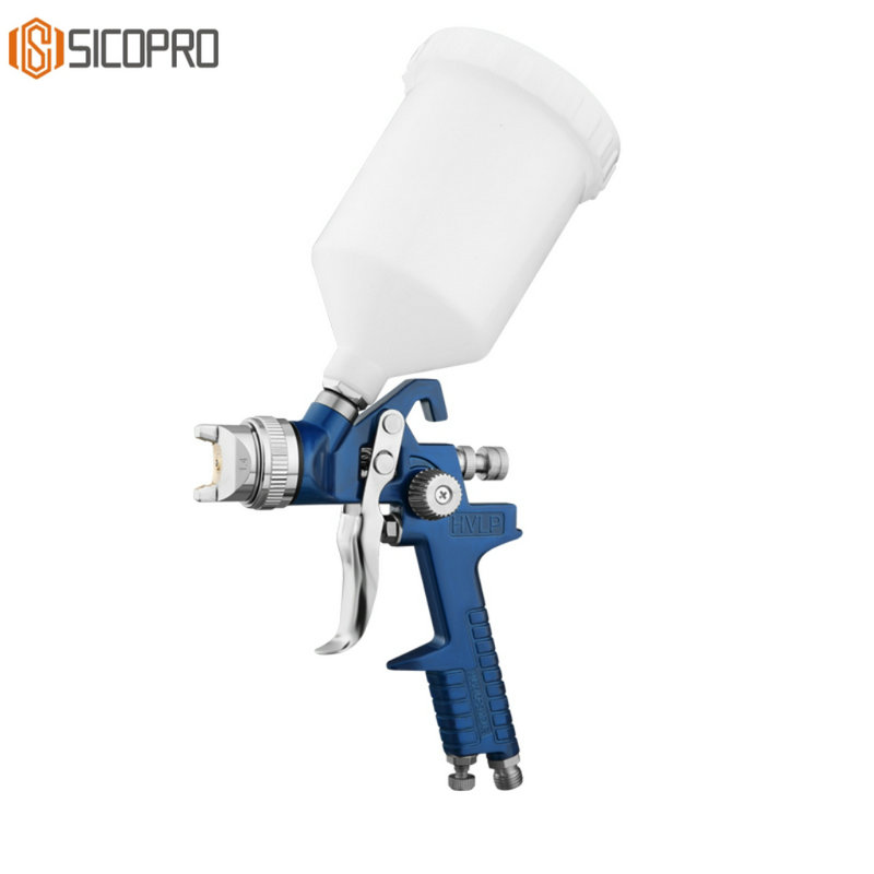 SICOPRO H827P HVLP Gravity Feed Spray Gun – High Precision Automotive and Industrial Paint Gun