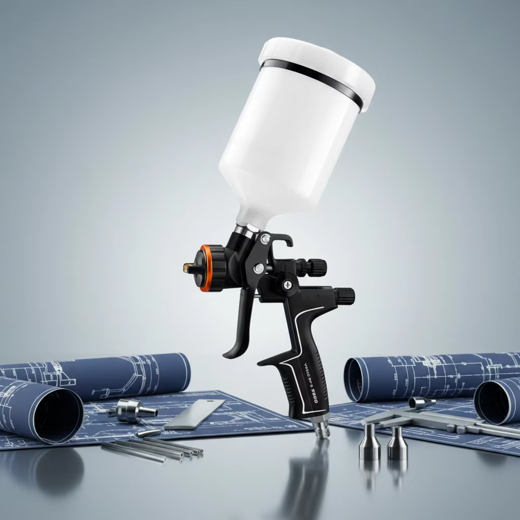 SK-5800B LVLP Spray Gun Air Spray Gun for Automotive Refinishing