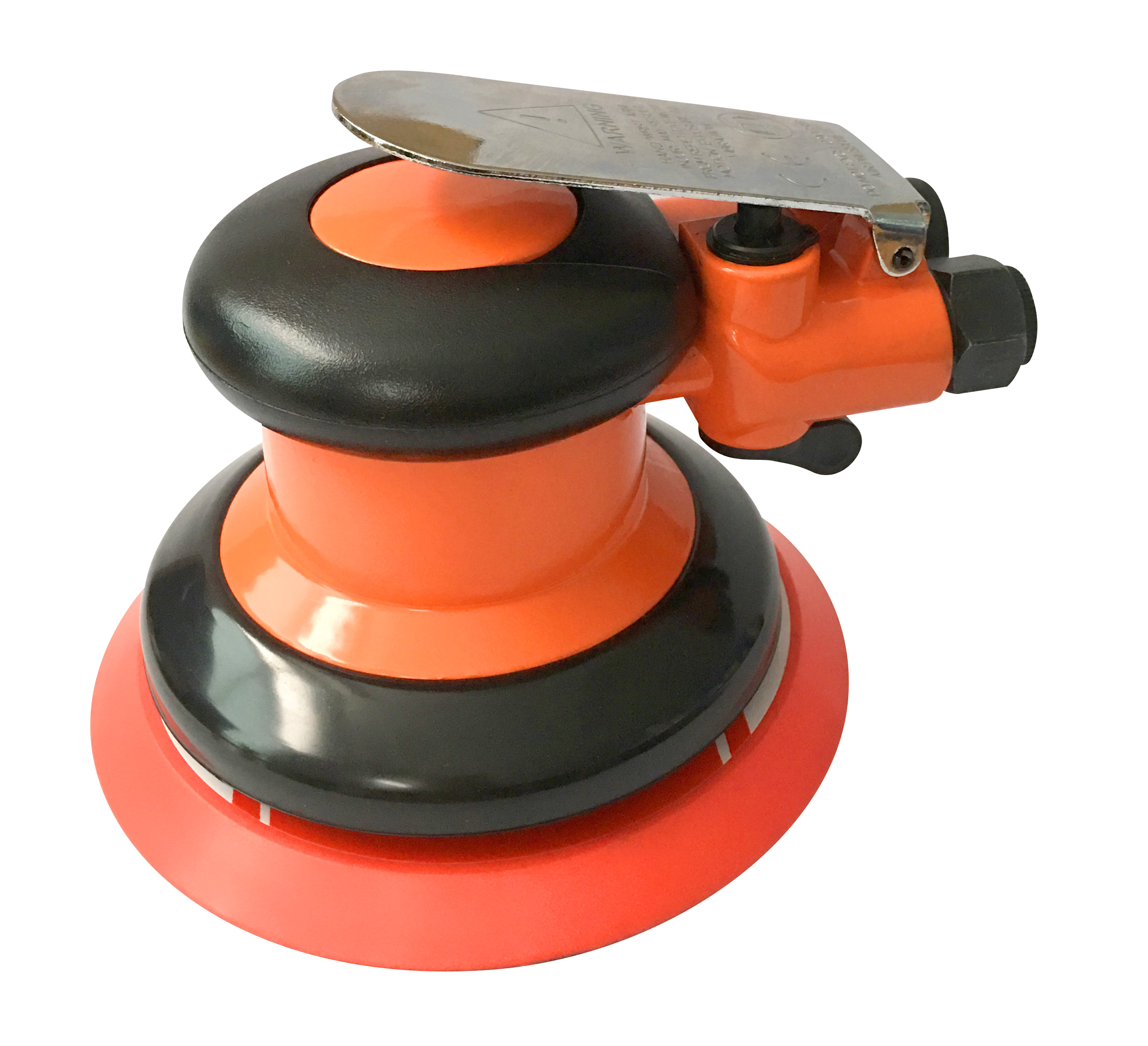 Ergonomic Air Palm Sander with Steel Paddle Trigger