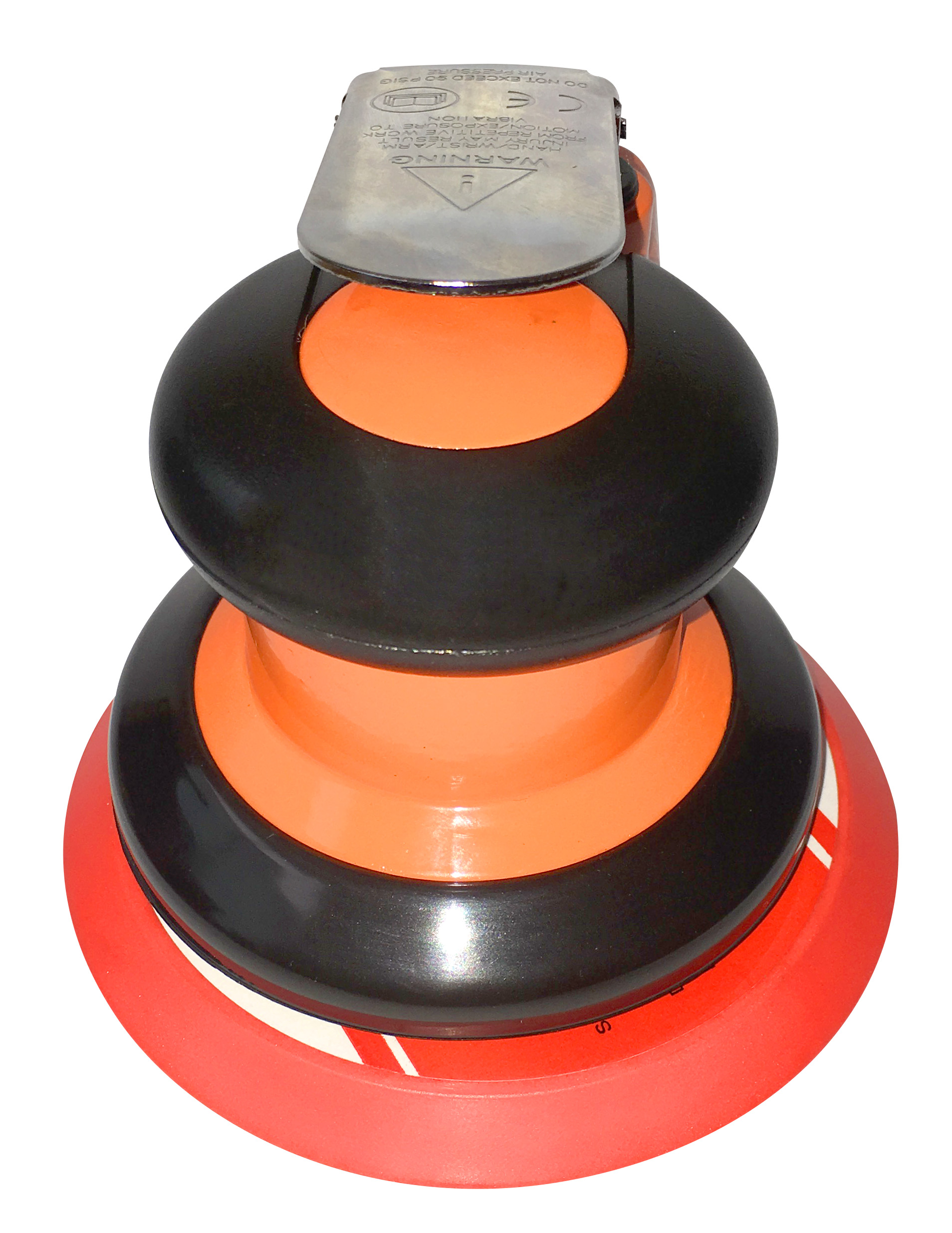 Low-Profile Air Random Orbital Sander with Comfort Palm Grip