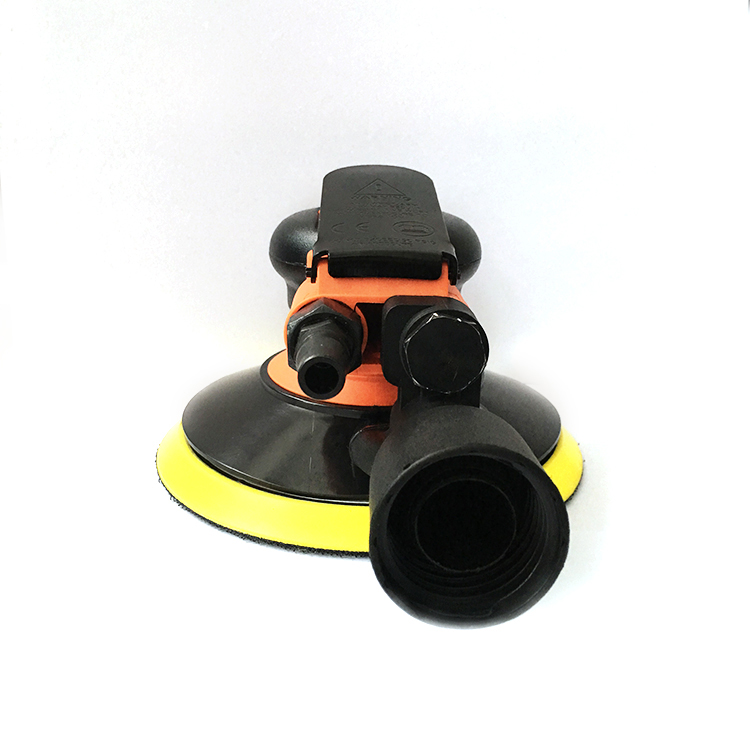 Ergonomic Pneumatic Orbital Finishing Sander with Rear Vacuum Port