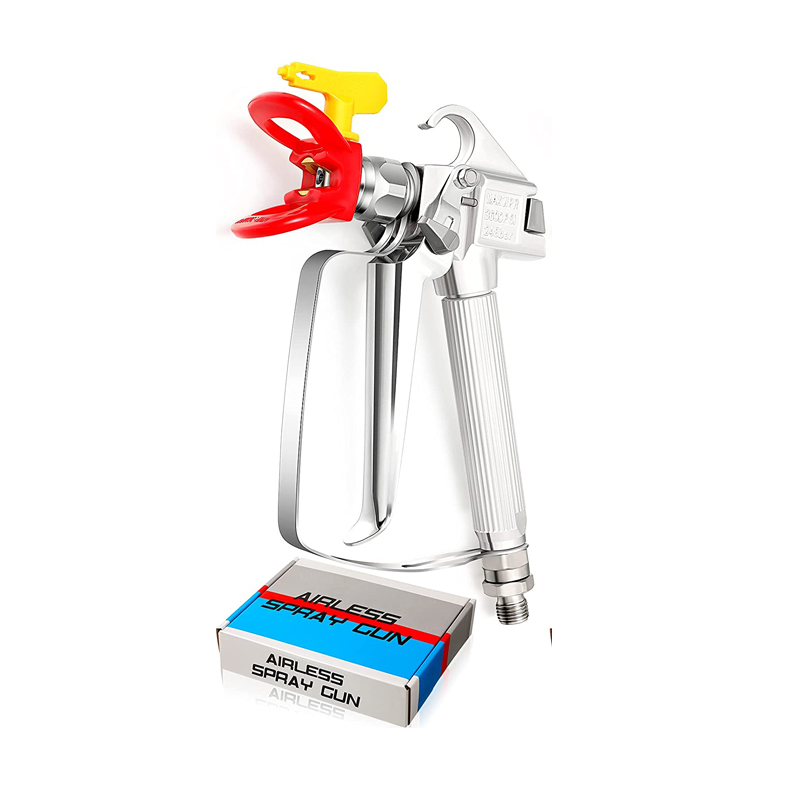 J-90 High-Pressure Airless Paint Spray Gun with Reversible Tip Guard