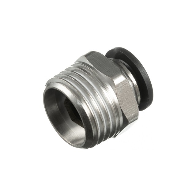 KS-01 Male Thread Push-In Pneumatic Straight Fitting