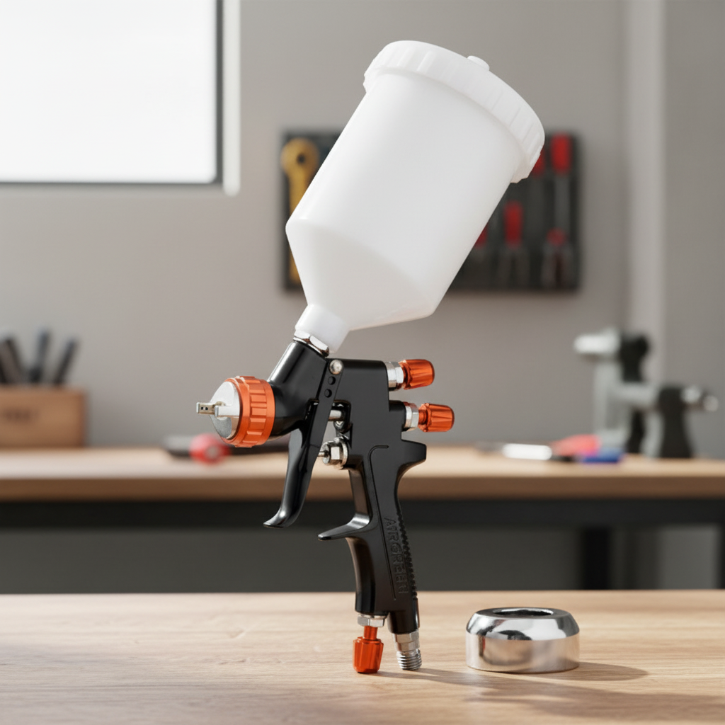 MP-791 LVLP Gravity Feed Spray Gun for Automotive & Workshop Finishing