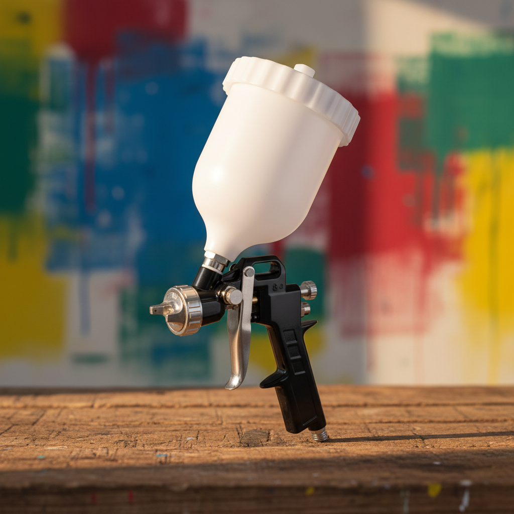 LVLP Gravity Feed Spray Gun S-990P Professional Paint Sprayer