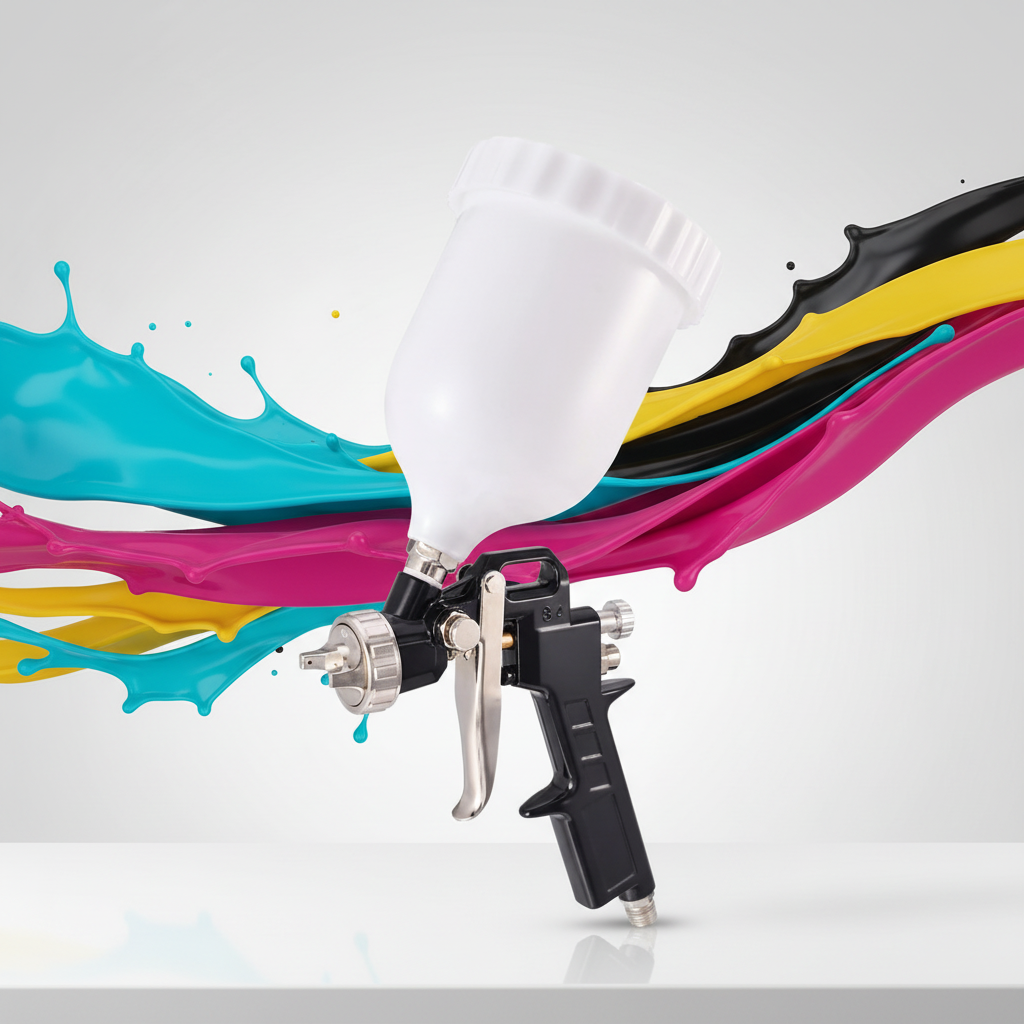Professional LVLP Paint Spray Gun S-990P High Precision Coating Tool