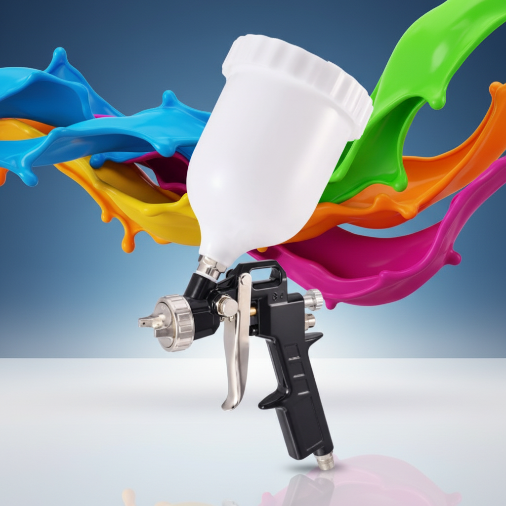 S-990P LVLP Automotive Spray Gun Gravity Feed Paint Tool