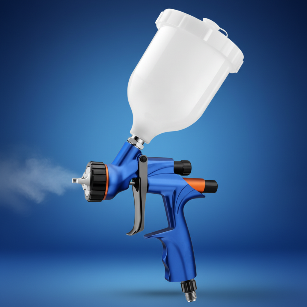 Professional LVLP Gravity Feed Spray Gun SK‑2019 for Automotive and Furniture Painting