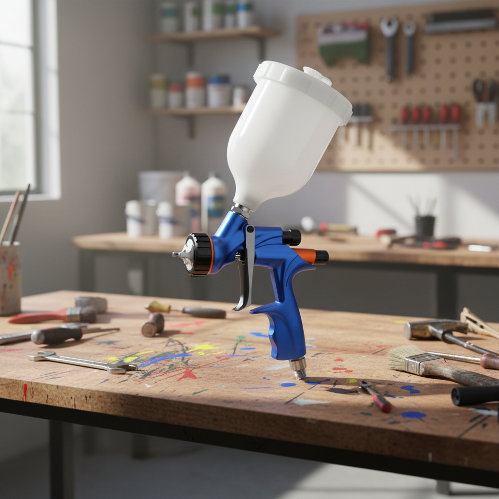 LVLP Fine Finish Spray Gun for Furniture Wood and Industrial Coating