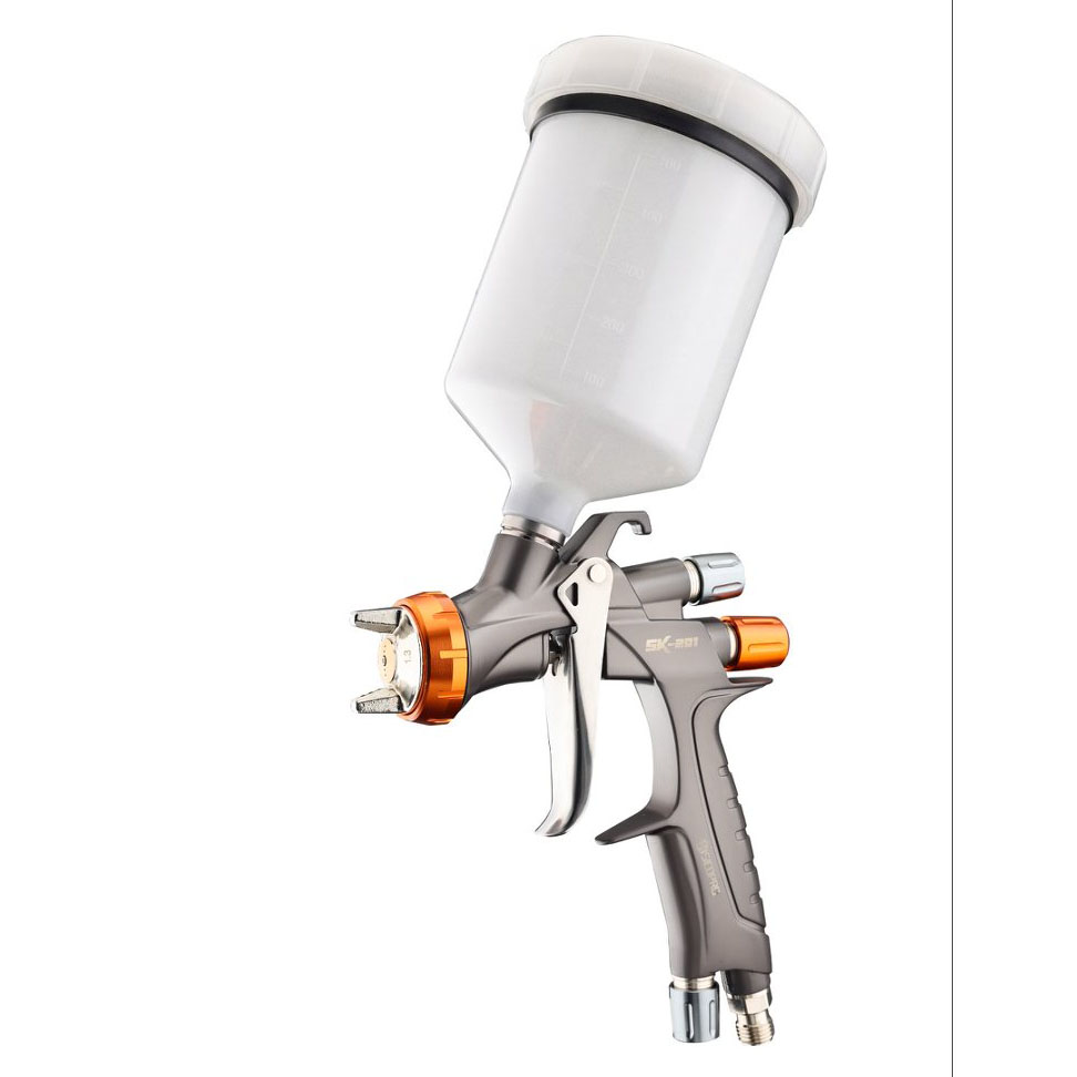 Professional LVLP Gravity Feed Spray Gun with 600ml Cup
