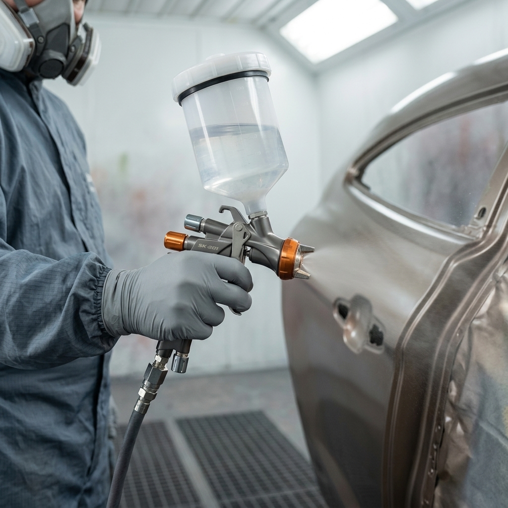 LVLP Automotive Paint Sprayer for Car Body Refinishing