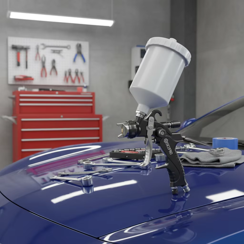 Panel Blending Workflow with LVLP Spray Equipment in Collision Repair
