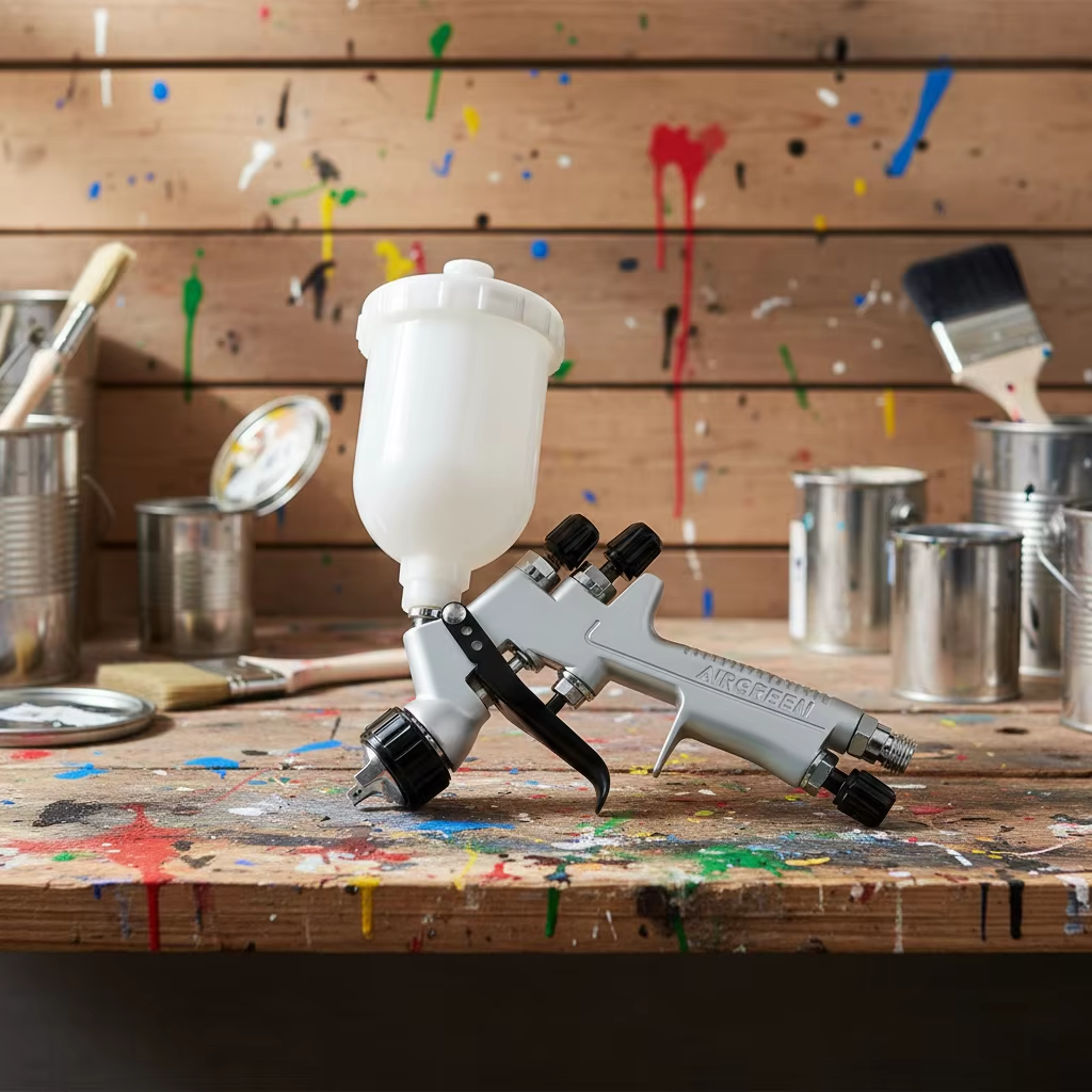 LVLP Fine Finish Spray Gun for Furniture & Wood Coating