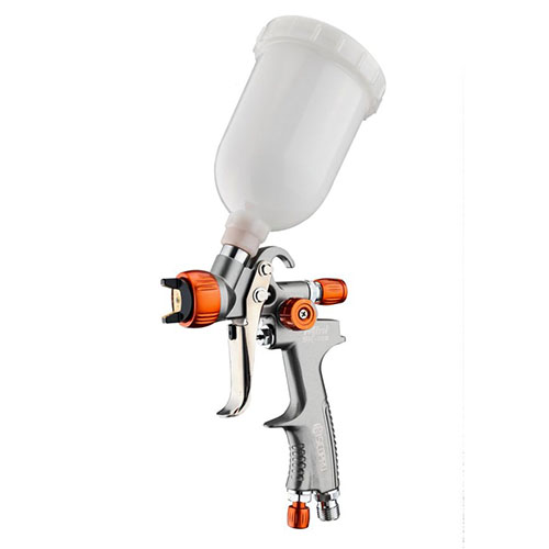 Mini LVLP Gravity Feed Spray Gun for Precision Touch-Up Painting