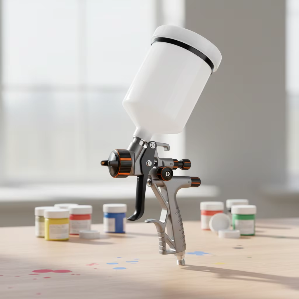Color Coating Gravity Paint Spray Gun for Water Based Paint Applications