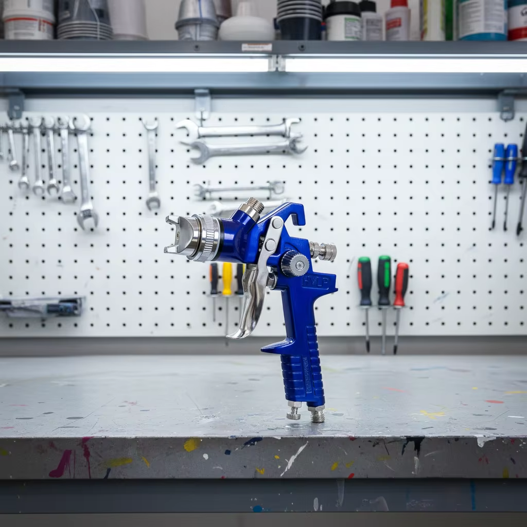 Professional LVLP Spray Gun for Color Matching and Detail Paint Application