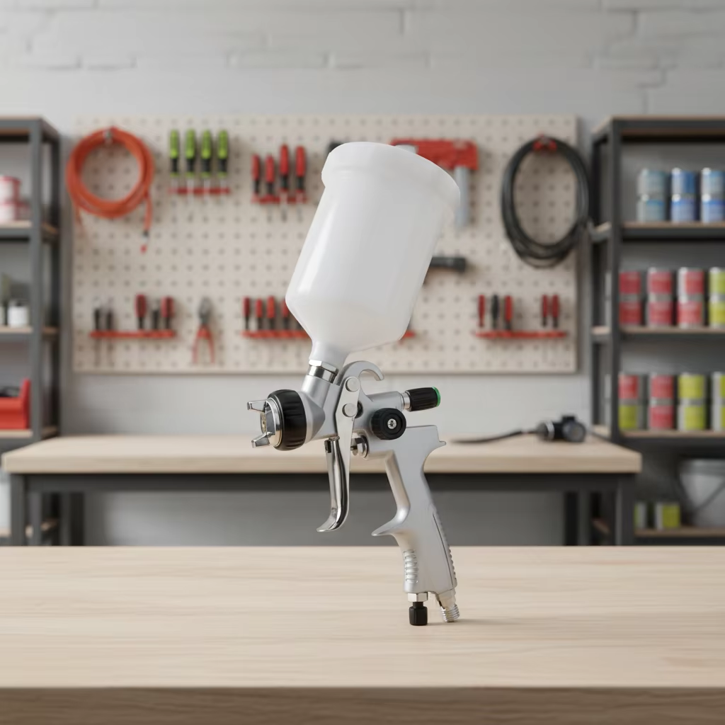 Professional LVLP Gravity Feed Spray Gun for Automotive and Workshop Coating