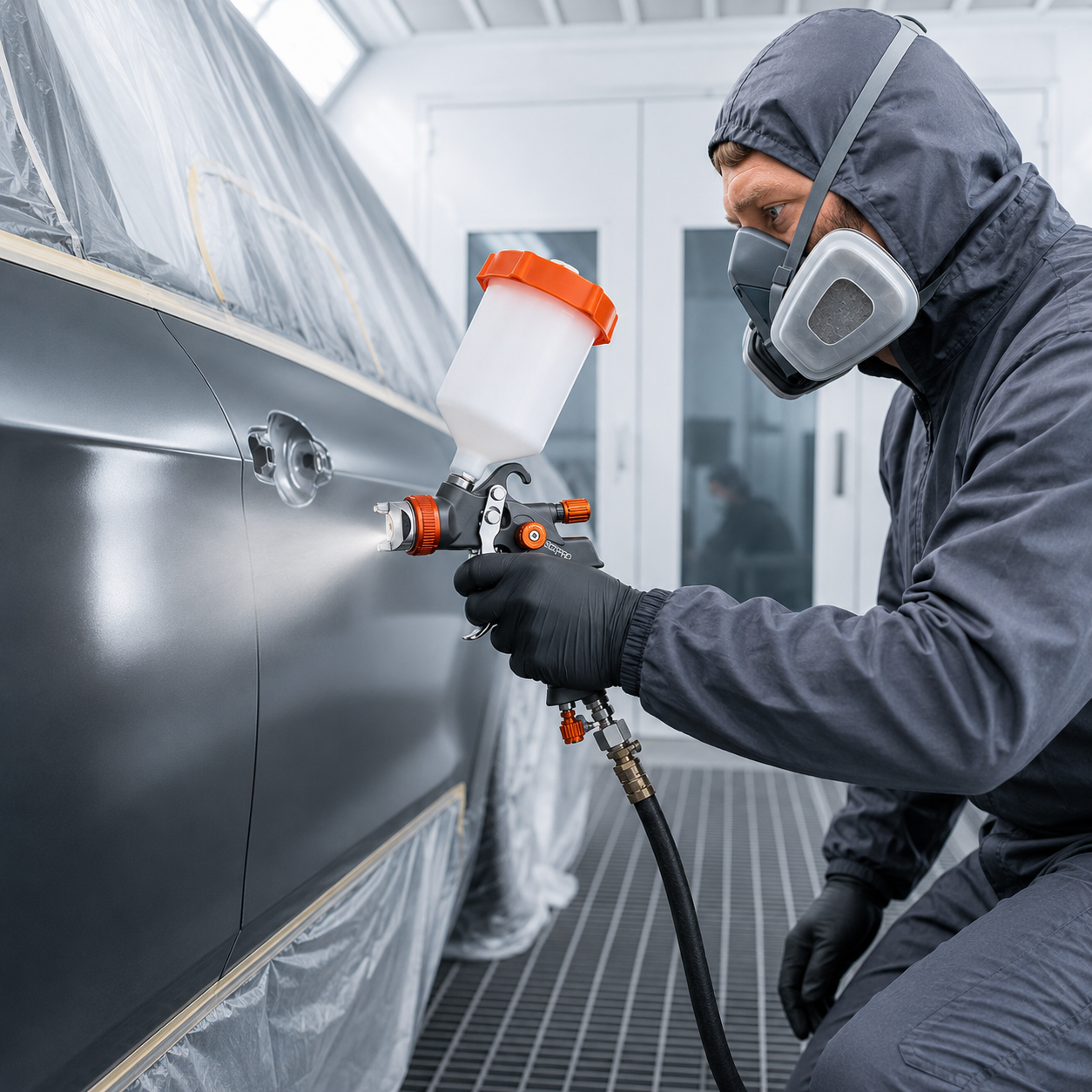 Sicopro High Efficiency LVLP Paint Spray Gun for Body Shop Coating