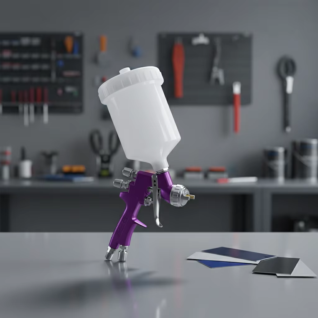 Automotive Refinishing HVLP Paint Spray Gun Kit