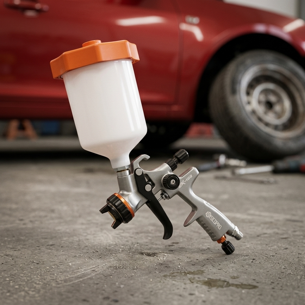 Low Volume LVLP Refinish Spray Gun for Workshop Repair