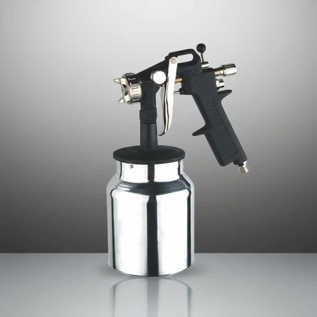 LVLP Pneumatic Spray Gun with Aluminum Cup for Workshop Painting