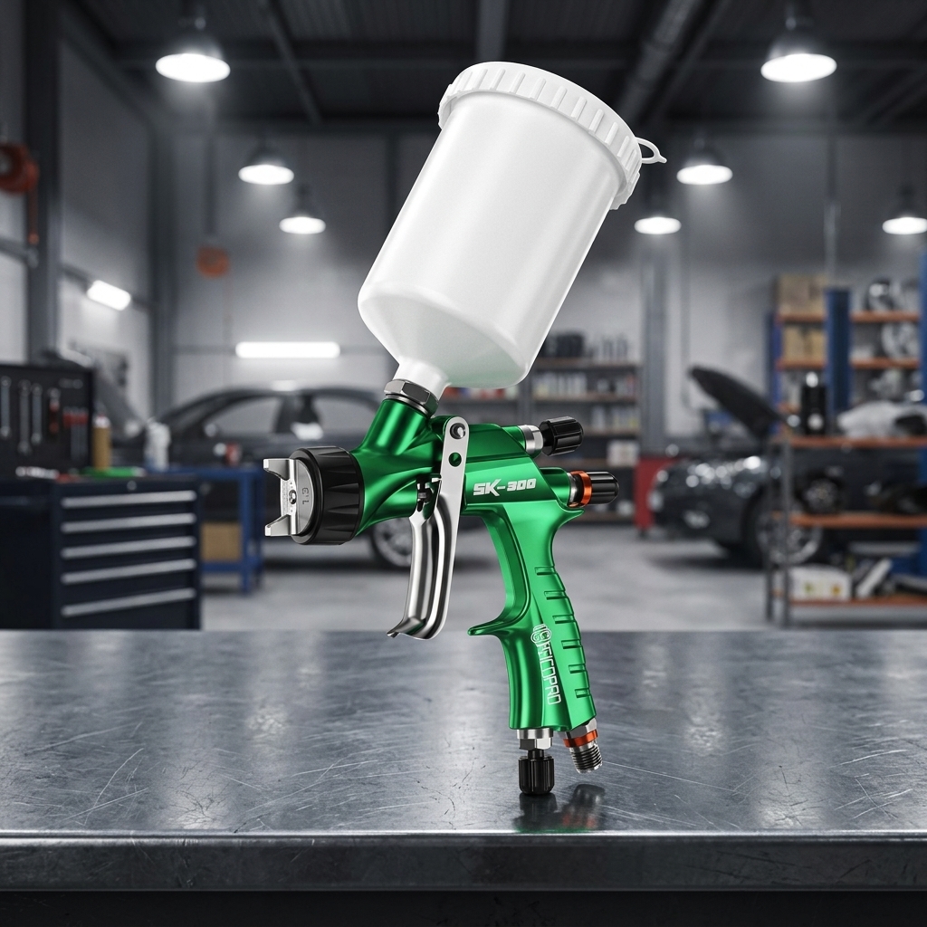 SK-300 Workshop LVLP Fine Finish Spray Gun for Auto Repair