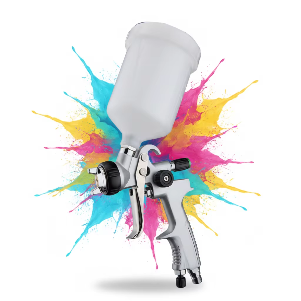 Workshop LVLP Gravity Spray Gun for Refinish Paint and General Coating Jobs