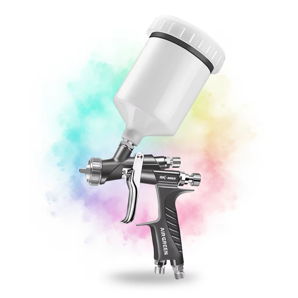 AIRGREEN Creative Fine Finish Gravity Cup Spray Gun