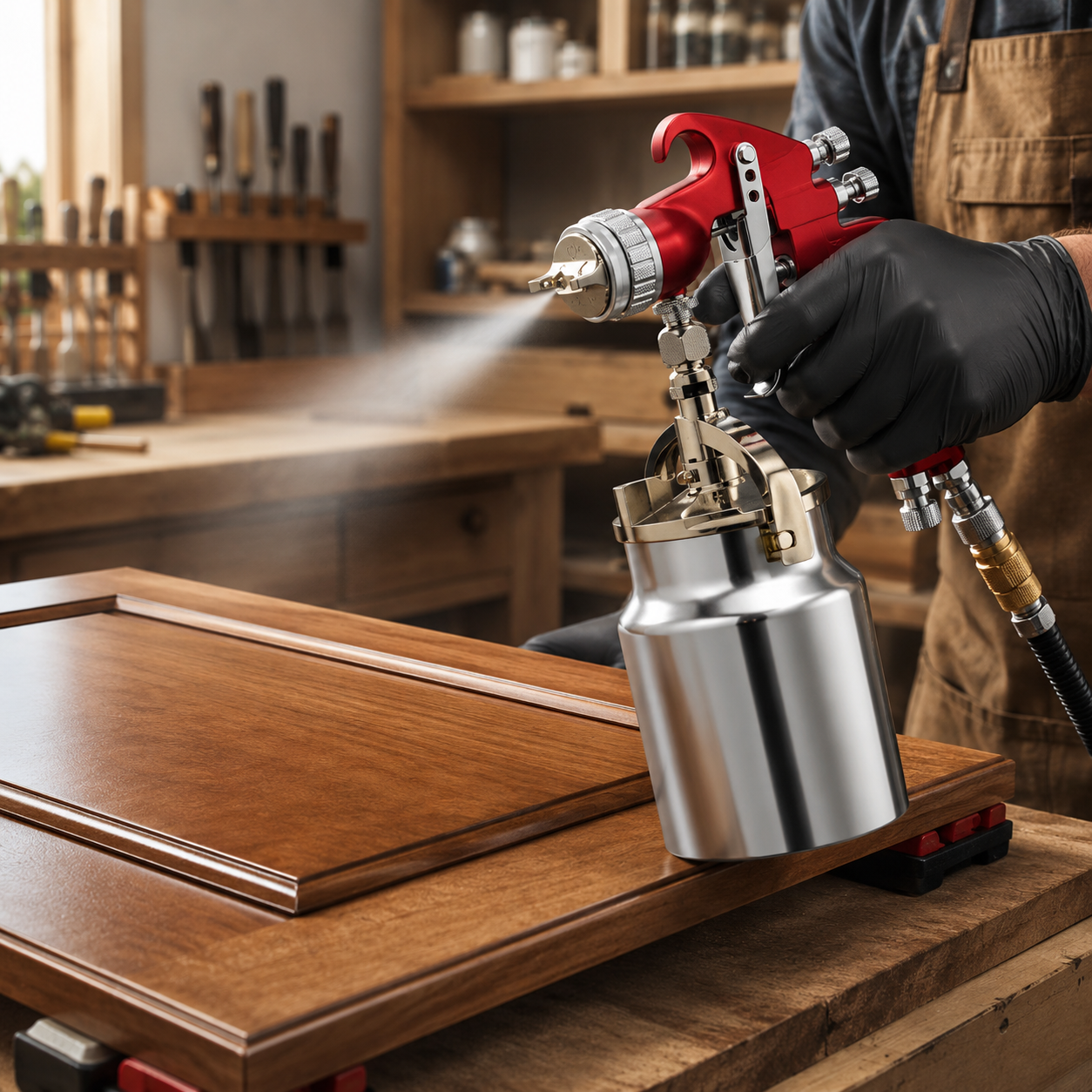 Maintenance Workflow for LVLP Spray Guns in Automotive Body Shops