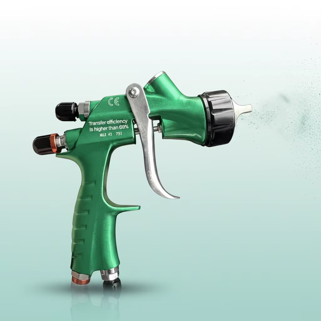 Professional LVLP High Transfer Efficiency Spray Gun for Automotive & Industrial Painting