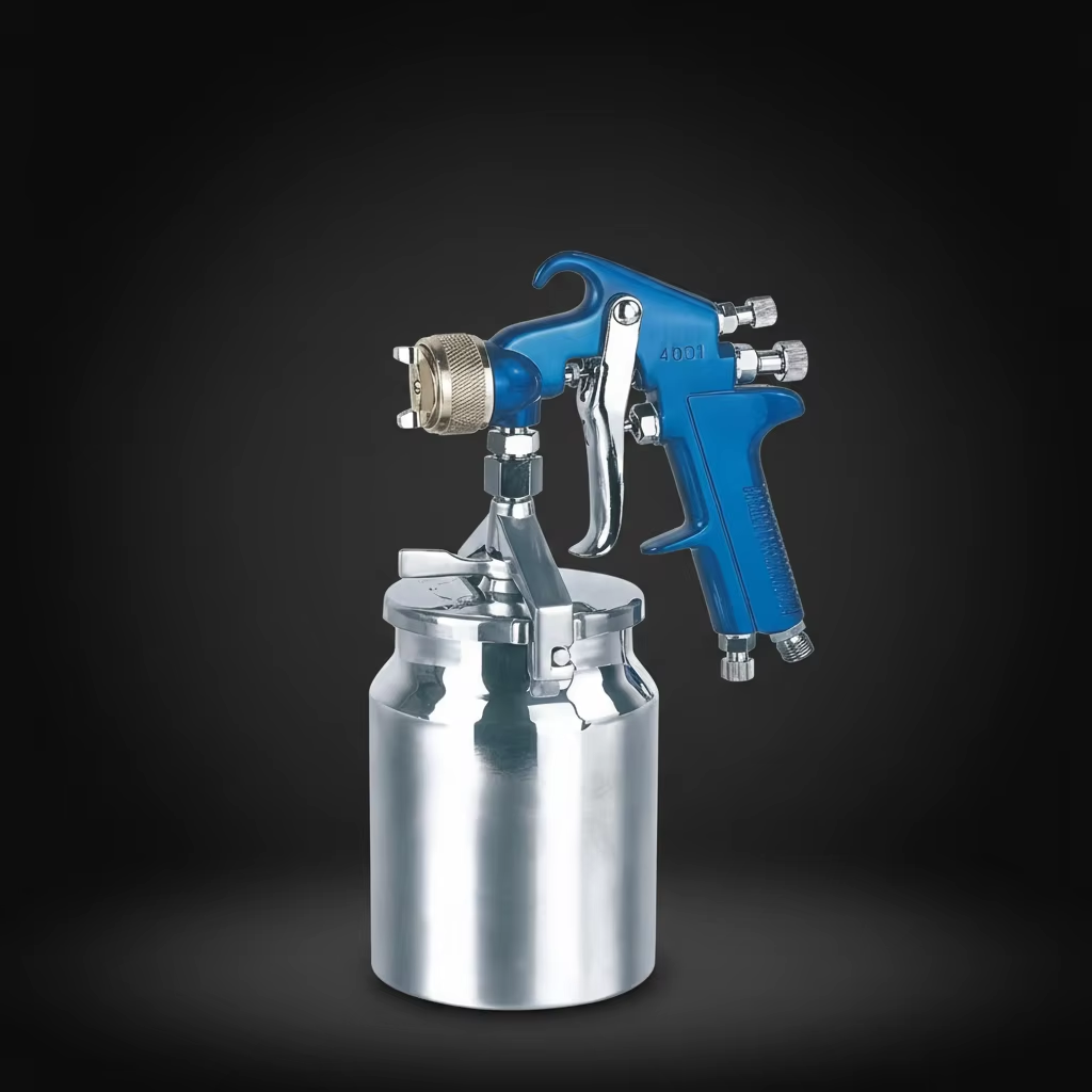 Project Planning LVLP Coating Spray Gun with Aluminum Cup