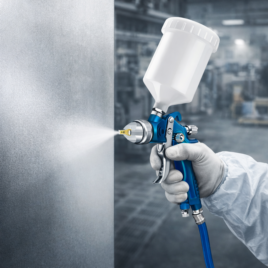 Industrial LVLP Spray Gun for Metal Surface Coating – Precision Low Pressure Paint Sprayer